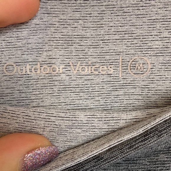 Outdoor Voices Graphite, Ash, & Dove Springs 7/8 Legging - Picture 5 of 8